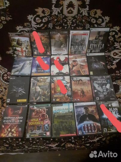 Компьютерные диски с играми