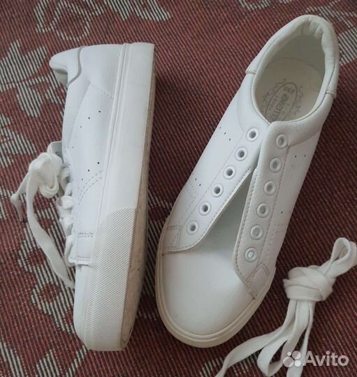 Кеды женские 36/туфли 36