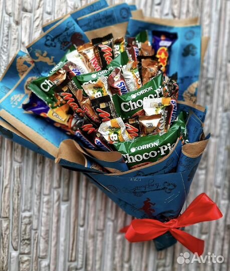 Сладкие букеты, сьедобные деские букеты