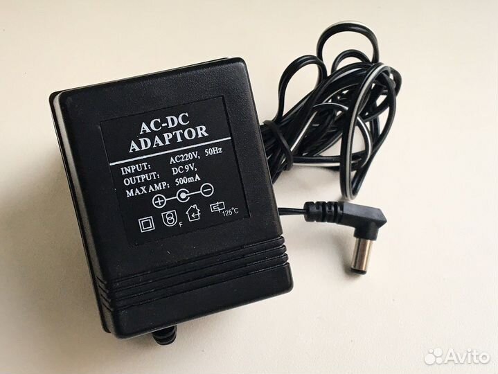 Блок питания 9V 500 мА