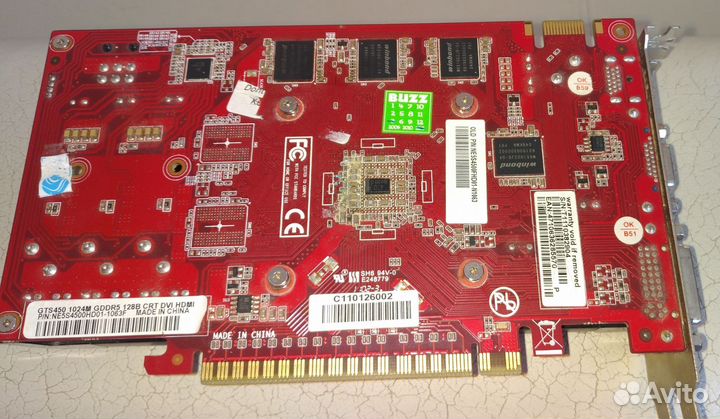 Видеокарта gts 450 Palit 1 Gb