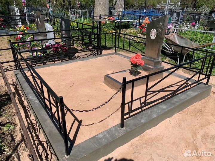 Благоустройство могил