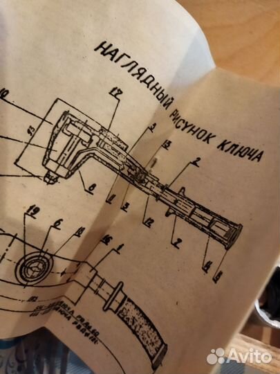 Диометрический ключ