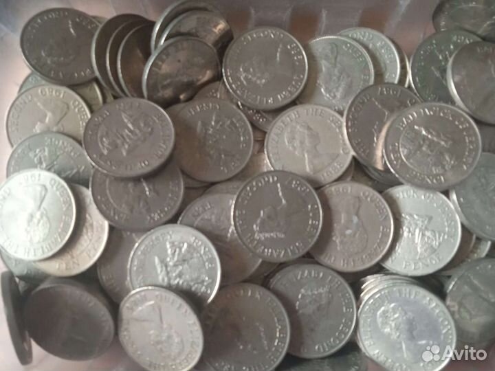 Продам погодовку монет Джерси