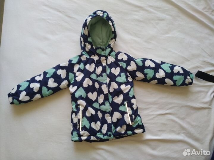 Зимний костюм для девочки 104