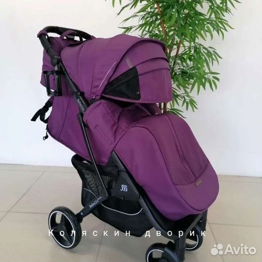 Коляска новинка сезона Baballo 2023; сирень
