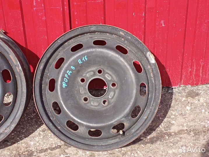 Диски штампованные r15 5x108 Ford Focus 3