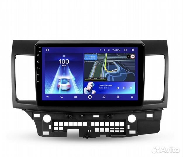 Магнитола андроид Mitsubishi Lancer X