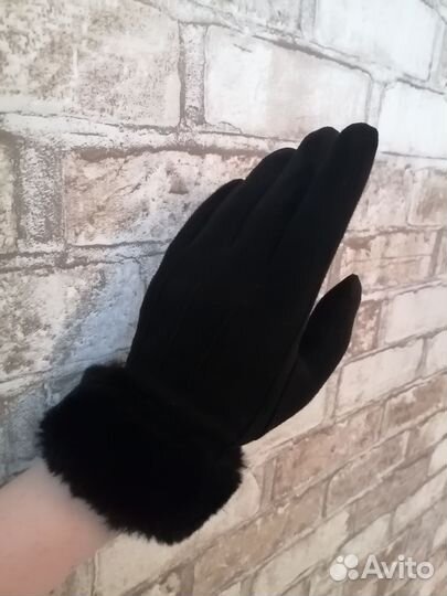 Перчатки зимние женские