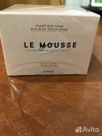 Скраб для лица le mousse