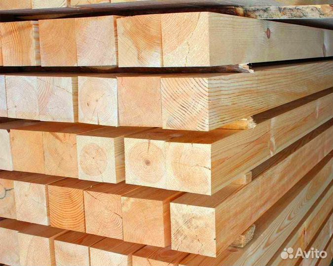 Строганный брус лиственница 90х90х6000мм