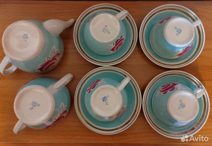 Чайный сервиз СССР (Полонскиий Ф. З) 60 - 70 годы