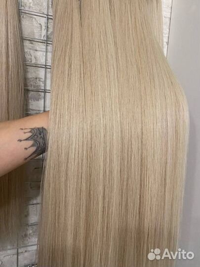 Волосы для наращивания блонд Стандарт