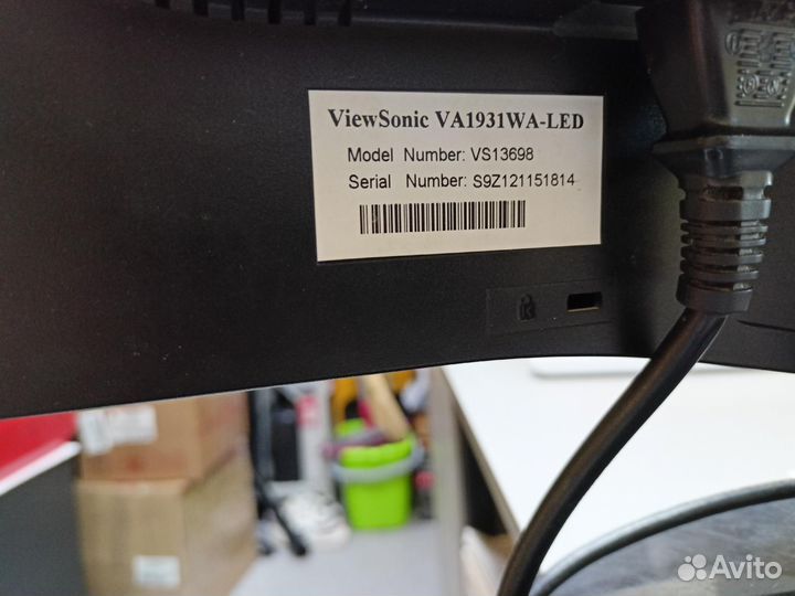Монитор viewsonic VA1913WM