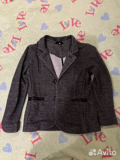 Пиджак на мальчика 134
