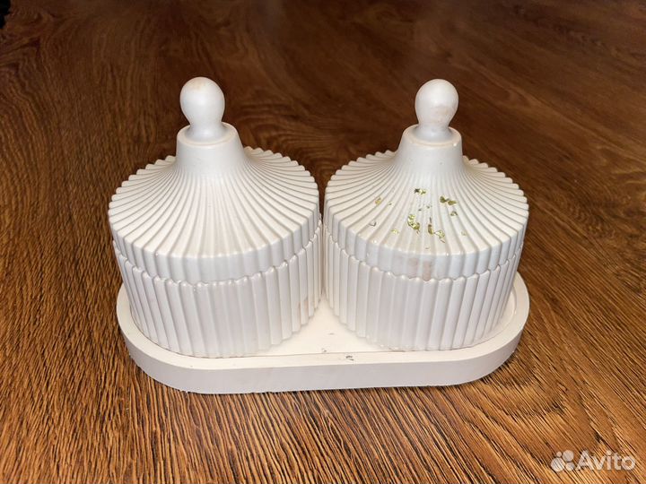 Гипсовая шкатулка