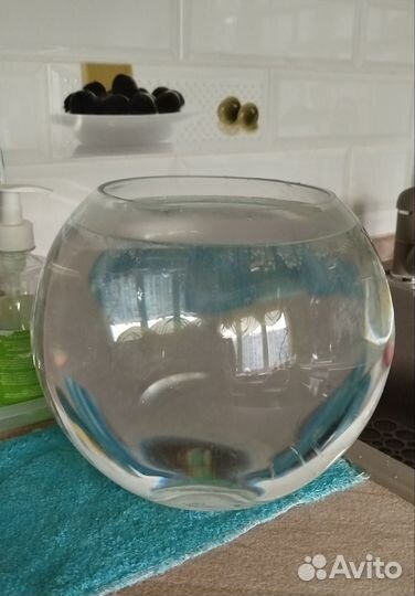 Аквариум 6 литров б/у