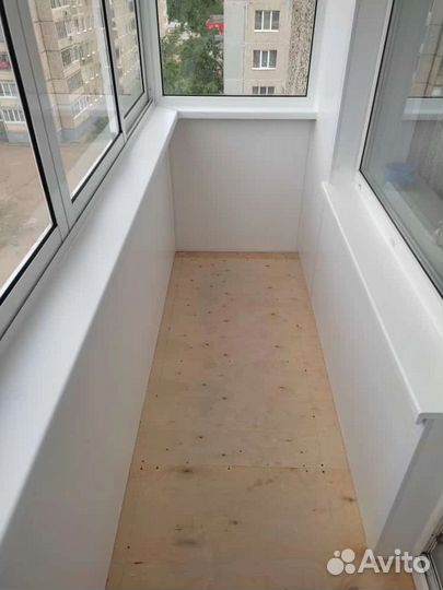 Обшивка балконов и Остекление балконов