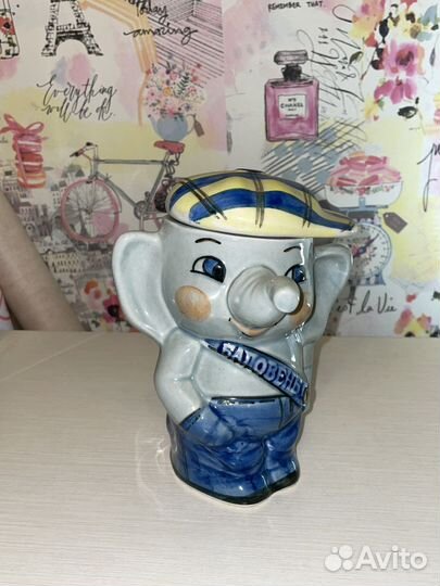 Керамический слон для хранения