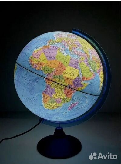 Интерактивный глобус с подсветкой, 32 см