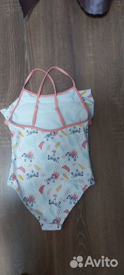 Купальник для девочки слитный