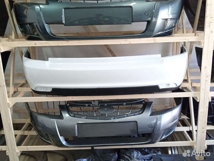 Бампер задний приора 2 цвет белое облако