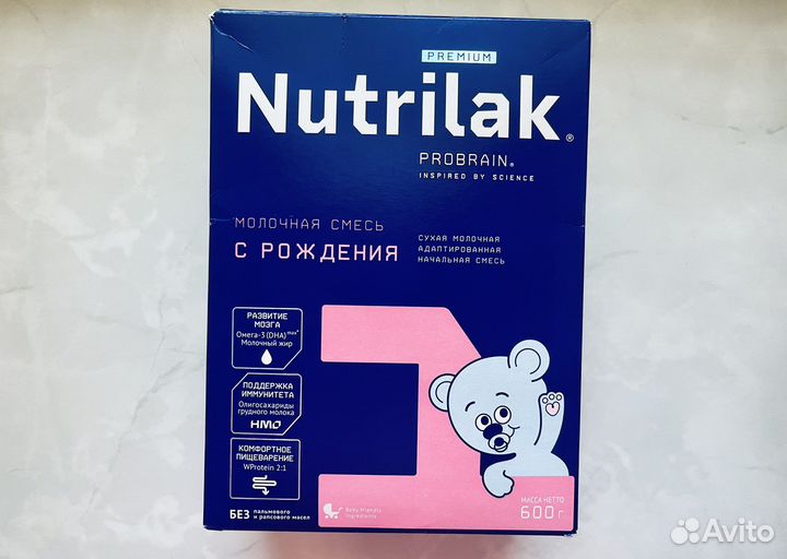 Молочная смесь Nutrilak Premium 1, с рождения