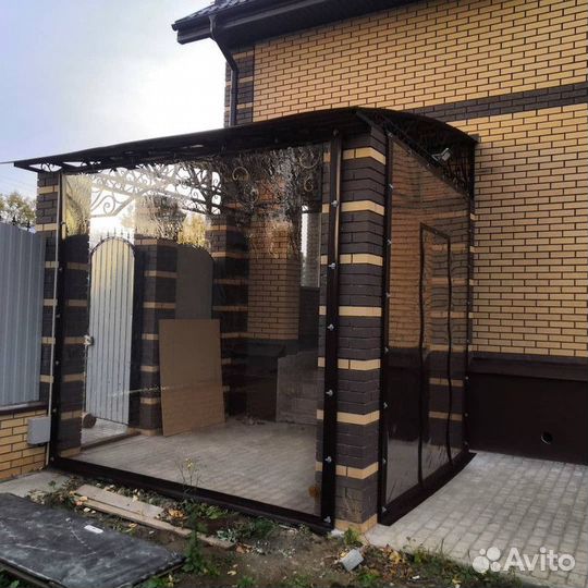 Мягкие окна 1950х2000 для беседок