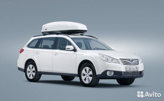 Автобокс Koffer A-480 белый глянец