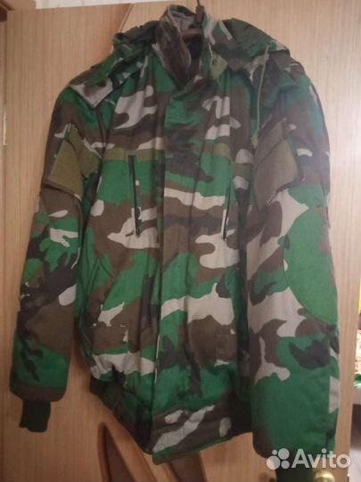 Куртка камуфляжная зимняя р. 50-52