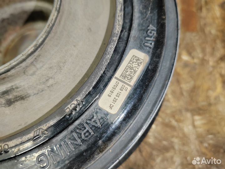 Шкив коленвала Volkswagen Amarok рест. 2018