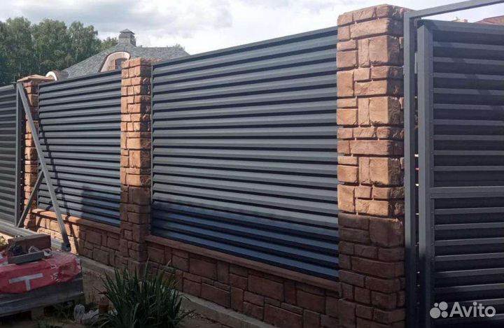 Заборы под ключ