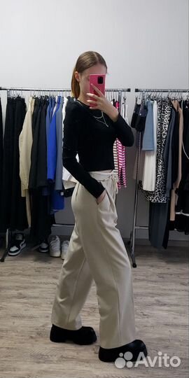 Новые Теплые Кашемировые брюки