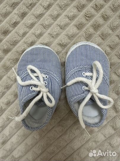Кеды для новорожденного