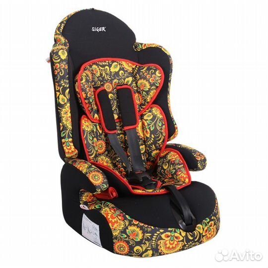 Автокресло детское Siger Прайм Isofix 9-36кг Новое