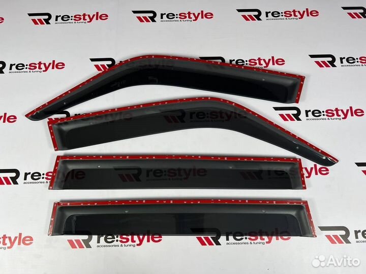 Ветровики Toyota Land Cruiser Prado 95 R2399