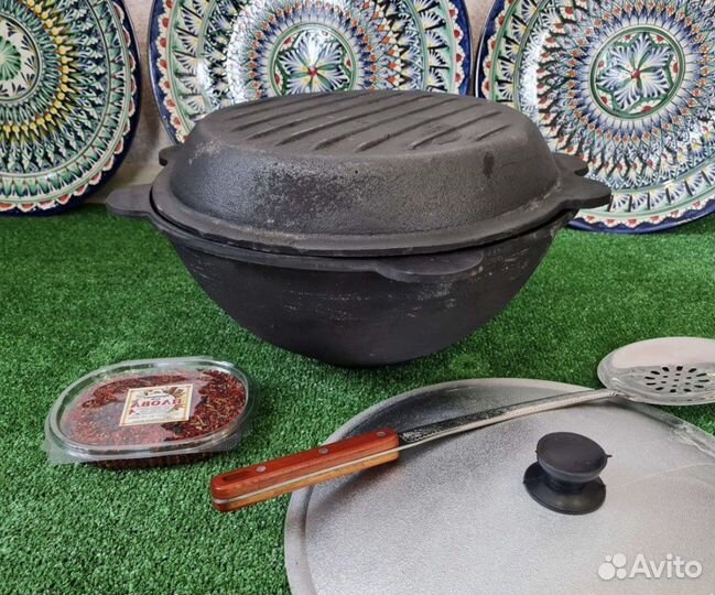 Казан чугунный Оpигинал 10л