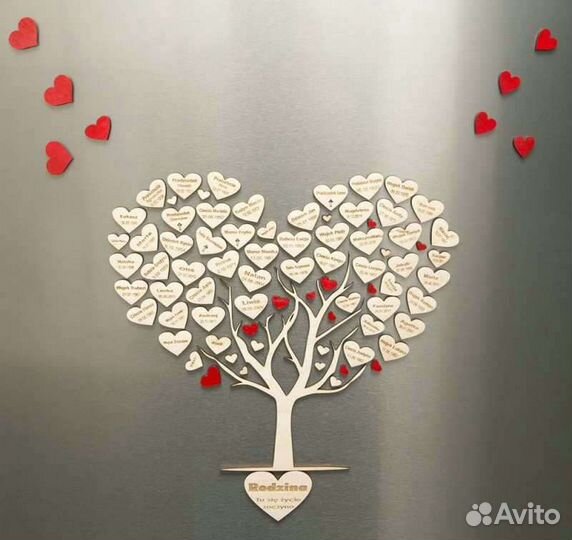 Семейное древо с фоторамками