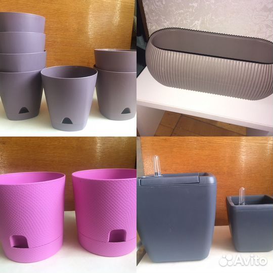 Горшки кашпо для цветов