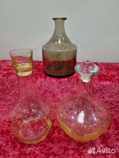 Графины,штофы, наборы