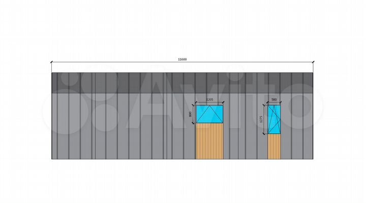 Дом 47 м² на участке 10 сот.