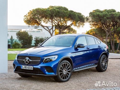 Корвики 3D в салон GLC Coupe 2016-2022, экокожа