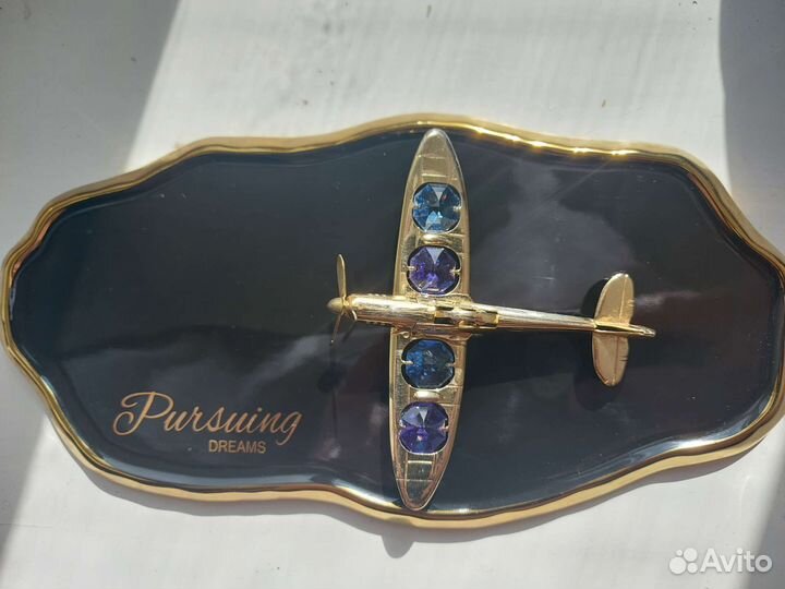 Самолетик Swarovski