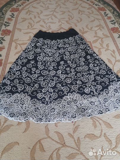 Юбка женская ришелье. Индонезия. 54. 56