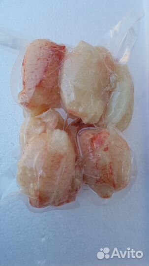 Мясо краба камчатского роза+колено