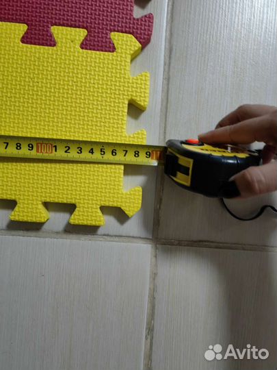 Детский коврик для ползания пазл