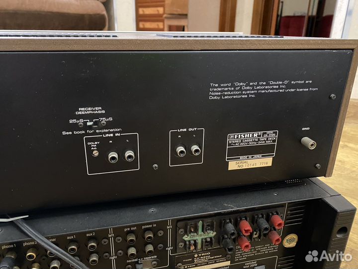 Fisher stereo cassete deck CR-5120