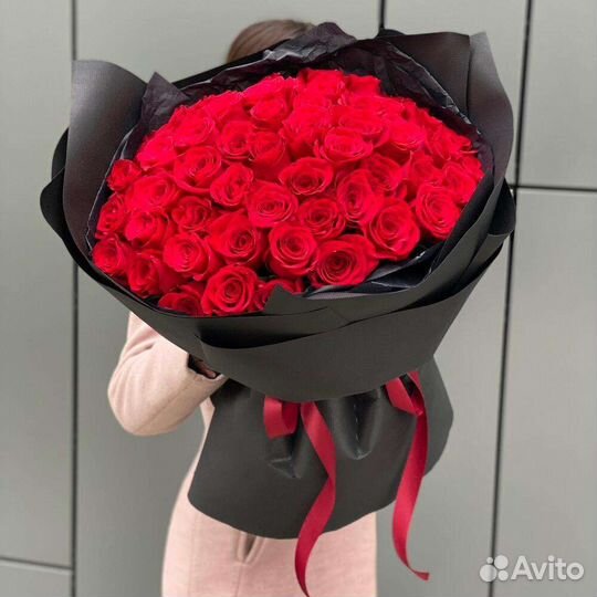 Розы букет из роз букет 51 роза