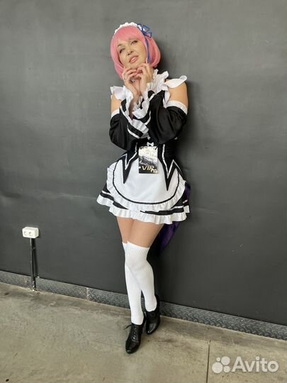 Рам с париком косплей