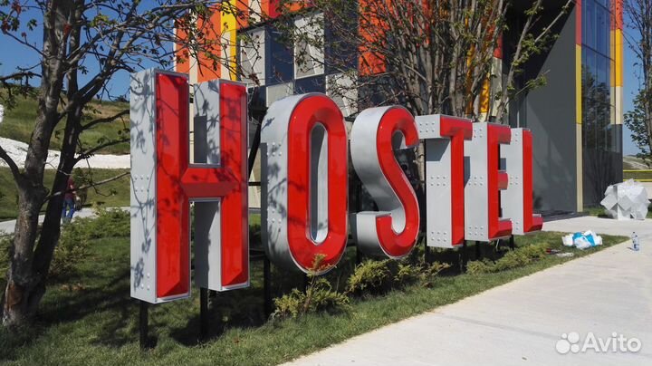 Объемные буквы, комплексное оформление